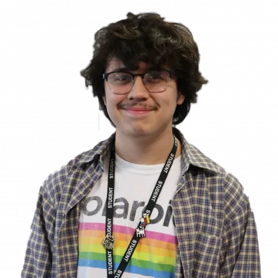 Philosophy student Daniel Darwent.
