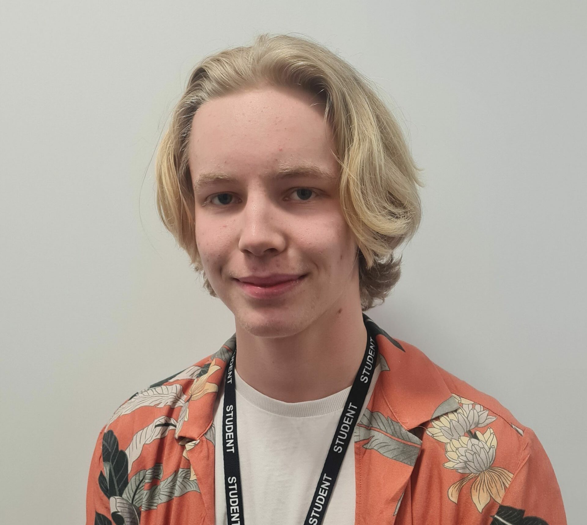 Image of male student Sam Crosthwaite